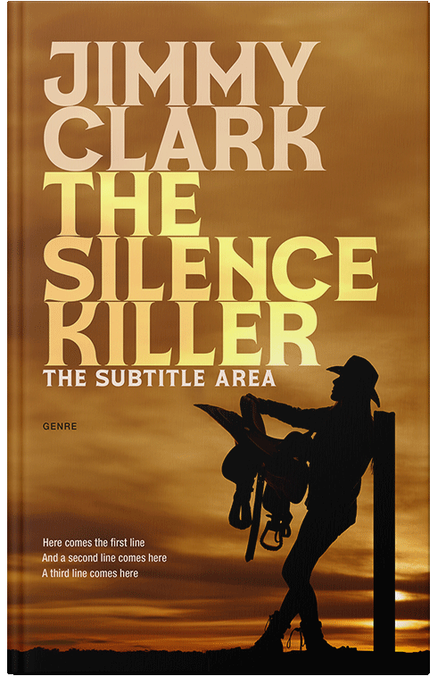 Front view of Premade Chick Lit Book Cover - Hawaiian Tan