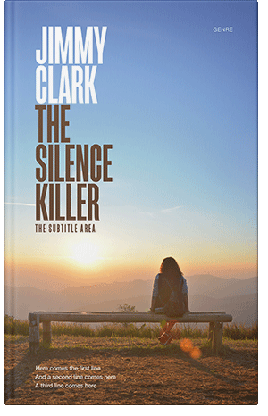 Pre Made Book Cover Rock Blue