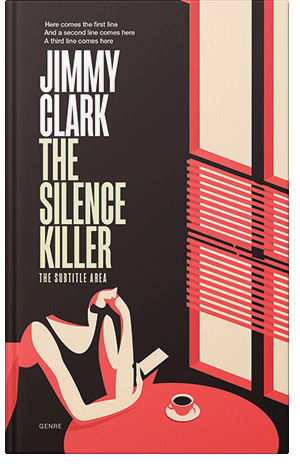 Pre Made Book Cover Cocoa Brown