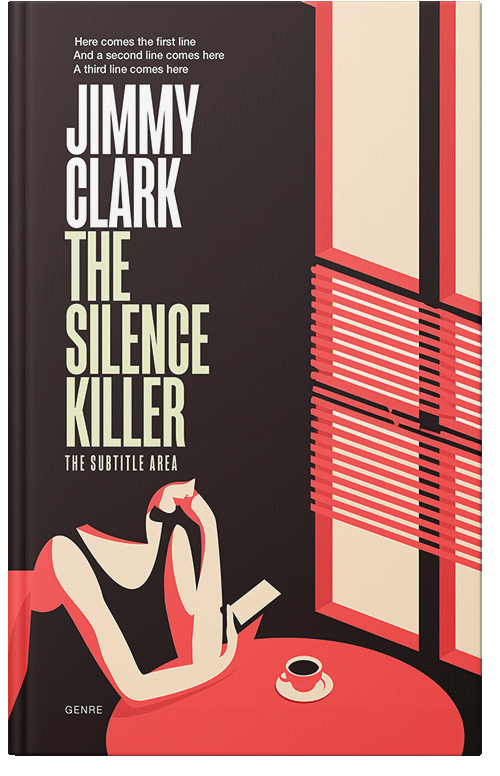 Front view of Premade Romance Book Cover - Cocoa Brown