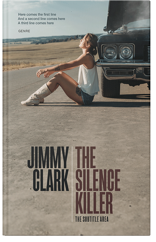 Front view of Premade Romance Book Cover - Zorba