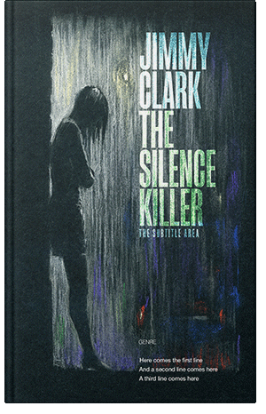 Pre Made Book Cover Timber Green