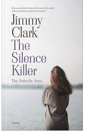 Premade Book Cover Black Haze