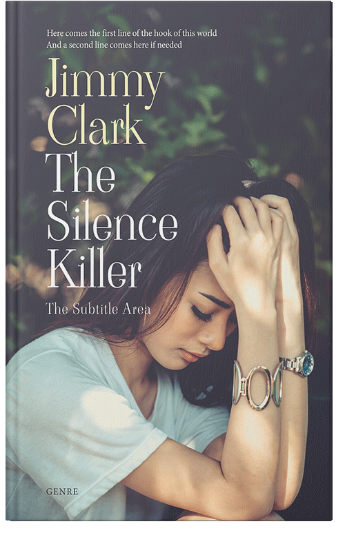 Front view of Premade Teen & Young Adult Book Cover - Akaroa