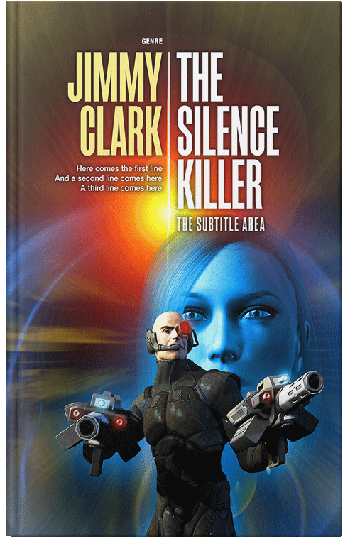 Front view of Premade Science Fiction Book Cover - Thunder