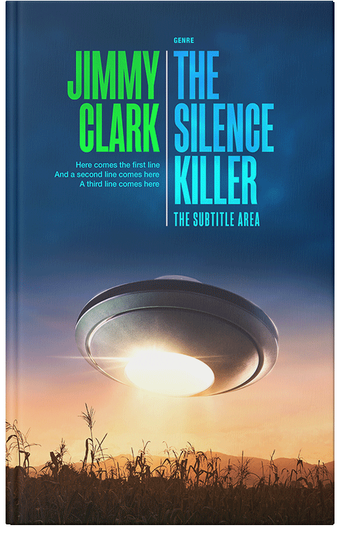 Front view of Cashmere #30573 - Premade Science Fiction Book Cover