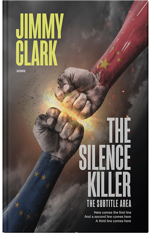 Front view of Premade Mystery & Thriller & Suspense Book Cover - Masala