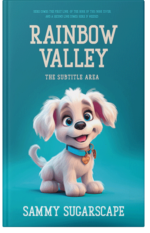 Pre Made Book Cover Blue Chill