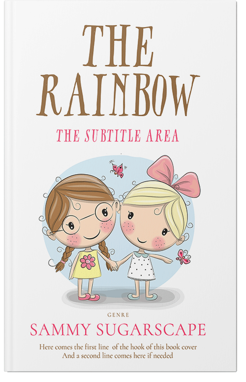 Front view of Premade Chick Lit Book Cover - Pearl Bush