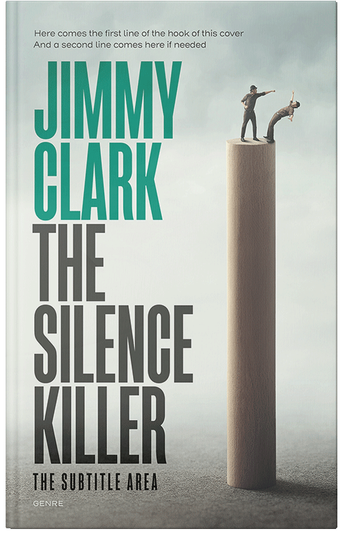 Front view of Premade Mystery & Thriller & Suspense Book Cover - Tasman