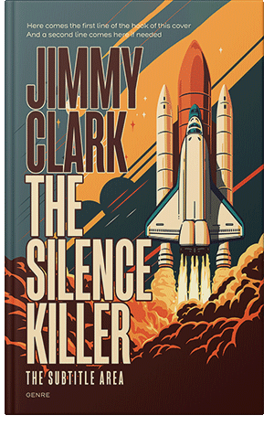 Pre Made Book Cover Woody Brown