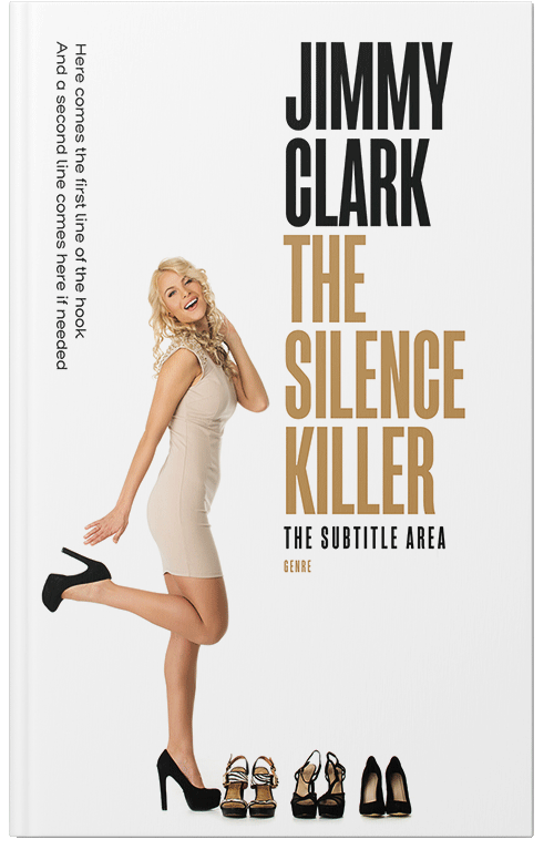 Front view of Premade Mystery & Thriller & Suspense Book Cover - Laser