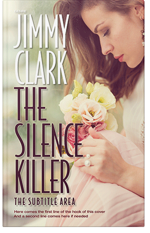 Premade Book Cover Grain Brown