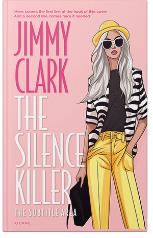 Pre Made Book Cover Mandys Pink