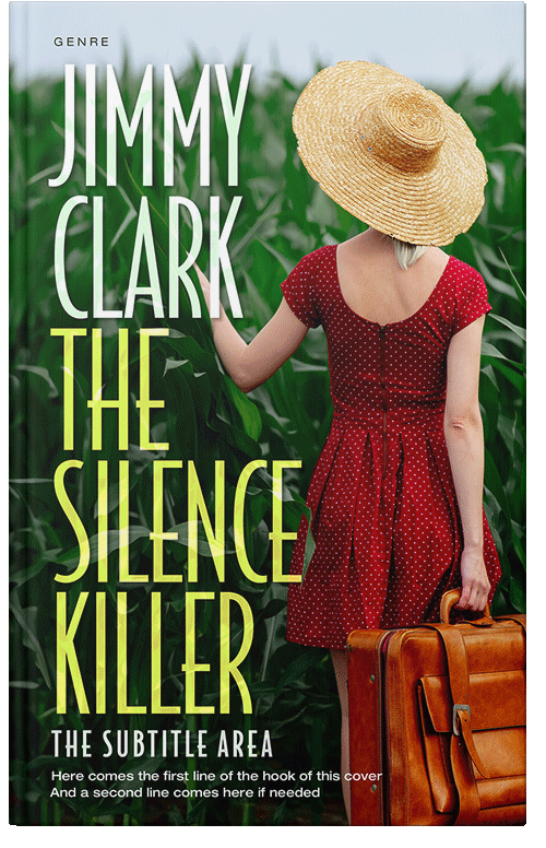 Front view of Premade Literary Fiction Book Cover - Brandy