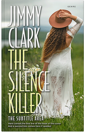 Pre Made Book Cover Foggy Gray