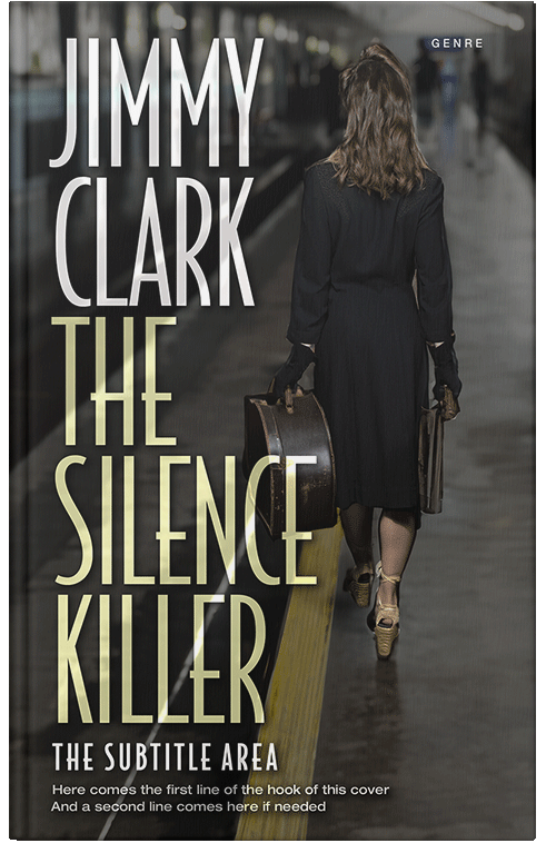 Front view of Premade Travel Book Cover - Tuatara