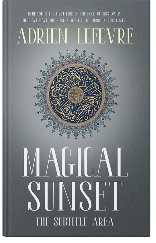 Front view of Premade Religion & Spirituality Book Cover - Rolling Stone