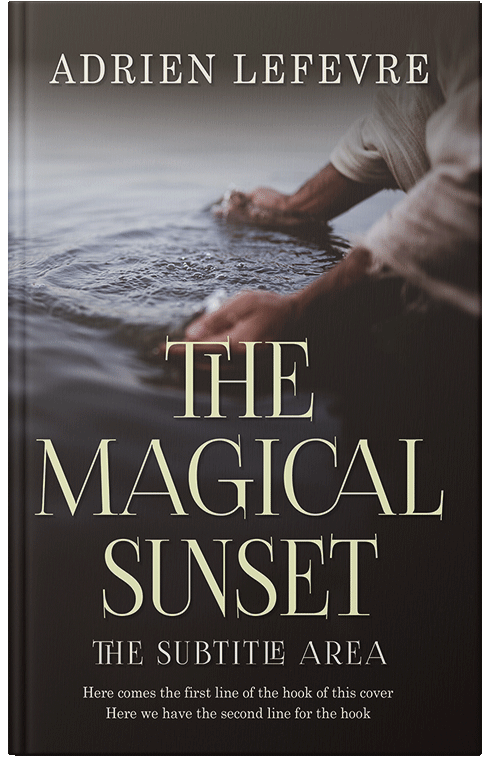 Front view of Premade Fantasy Book Cover - Cocoa Brown