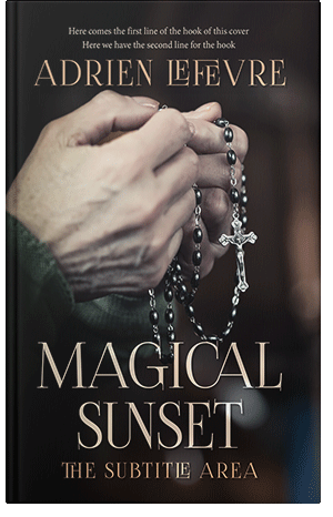 Pre Made Book Cover Coral Reef