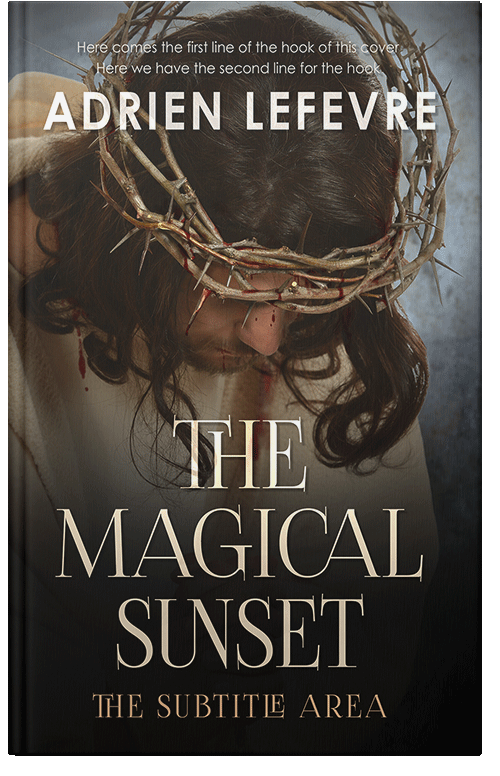 Front view of Zeus #30641 - Premade Religion & Spirituality Book Cover