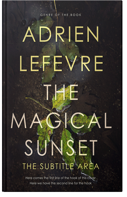 Front view of Premade Fantasy Book Cover - Zeus