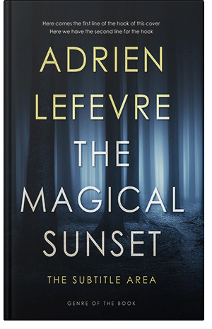 Premade Book Cover Ebony