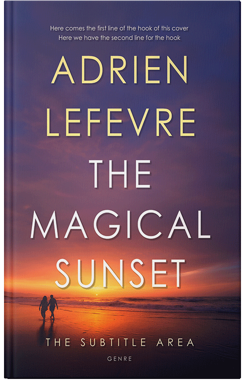 Front view of Premade Romance Book Cover - Martinique