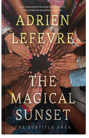 Pre Made Book Cover Gondola