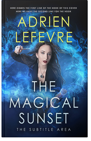 Pre Made Book Cover Blue Zodiac