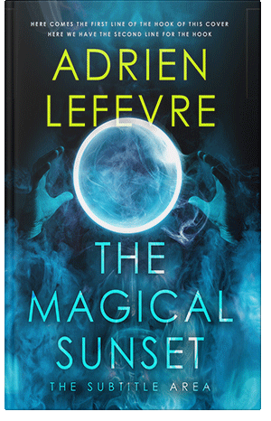 Pre Made Book Cover Atoll