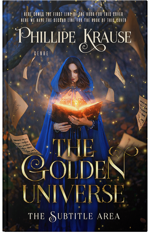 Front view of Premade Fantasy Book Cover - Cinder