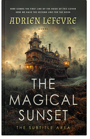 Pre Made Book Cover Sorrell Brown