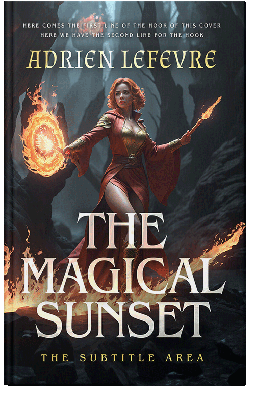 Front view of Premade Fantasy Book Cover - Baltic Sea