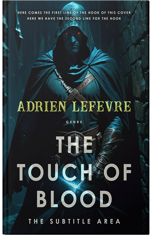 Front view of Premade Fantasy Book Cover - Firefly