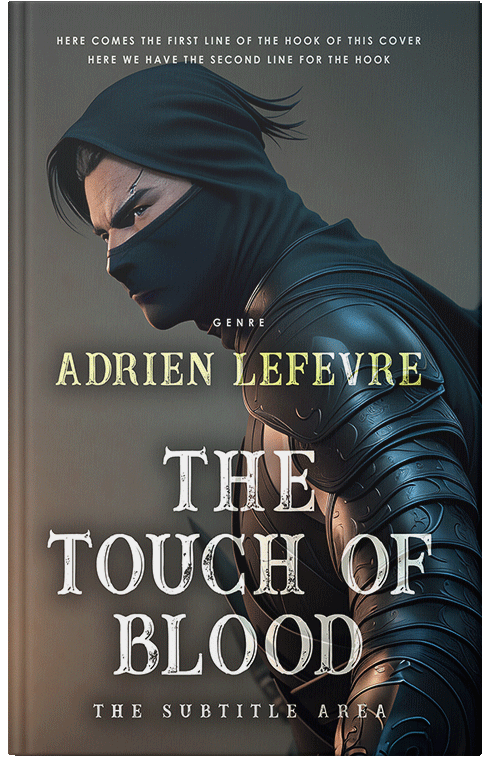 Front view of Premade Fantasy Book Cover - Cape Cod