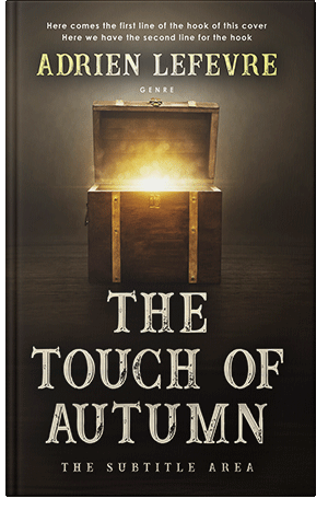 Premade Book Cover Oil