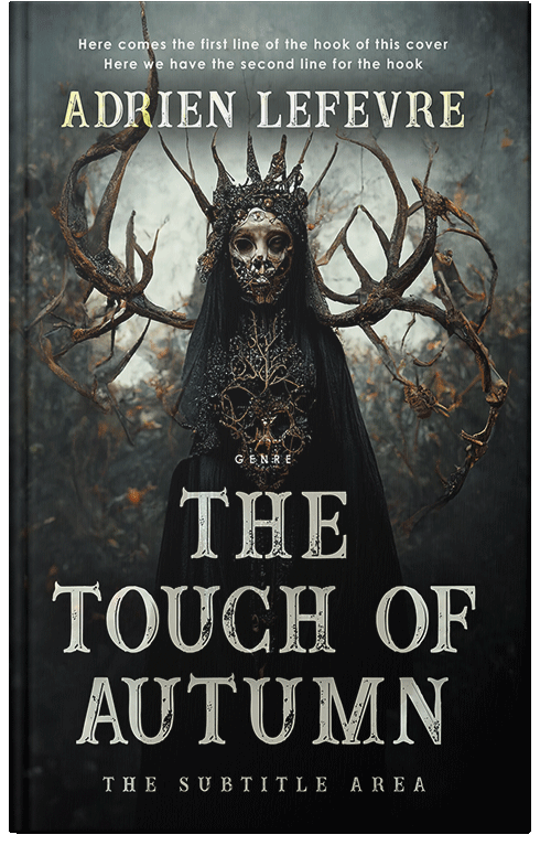 Front view of Premade Fantasy Book Cover - Kangaroo