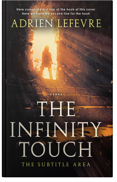 Front view of Premade Fantasy Book Cover - Whiskey