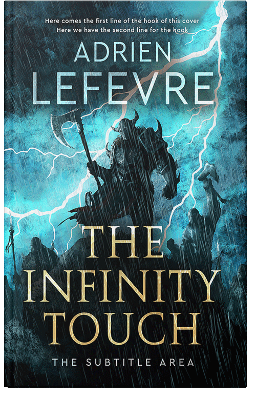 Front view of Premade Fantasy Book Cover - Aztec