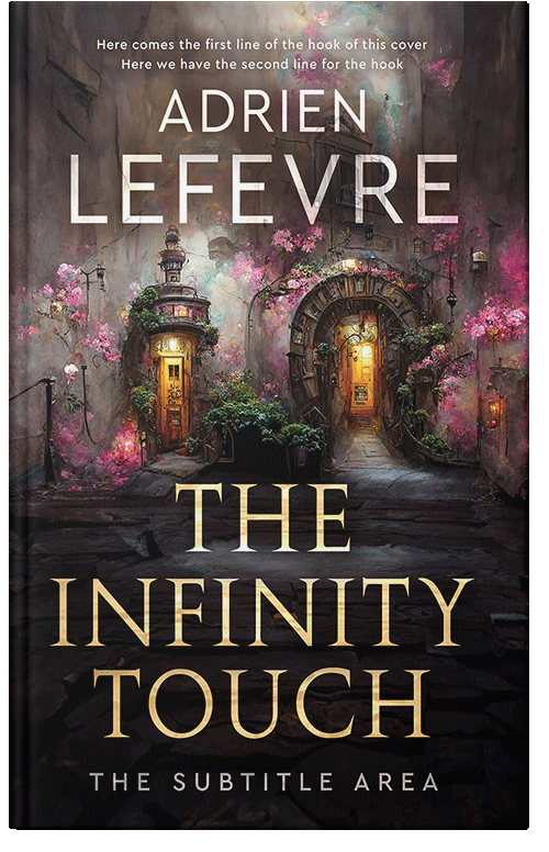 Front view of Premade Fantasy Book Cover - Cocoa Brown