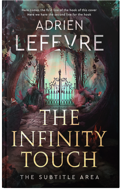 Front view of Premade Fantasy Book Cover - Cocoa Brown