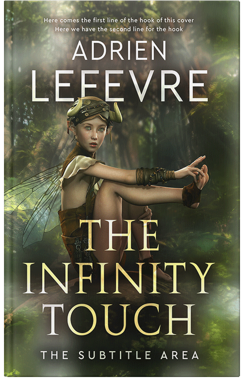Front view of Premade Fantasy Book Cover - Rangitoto