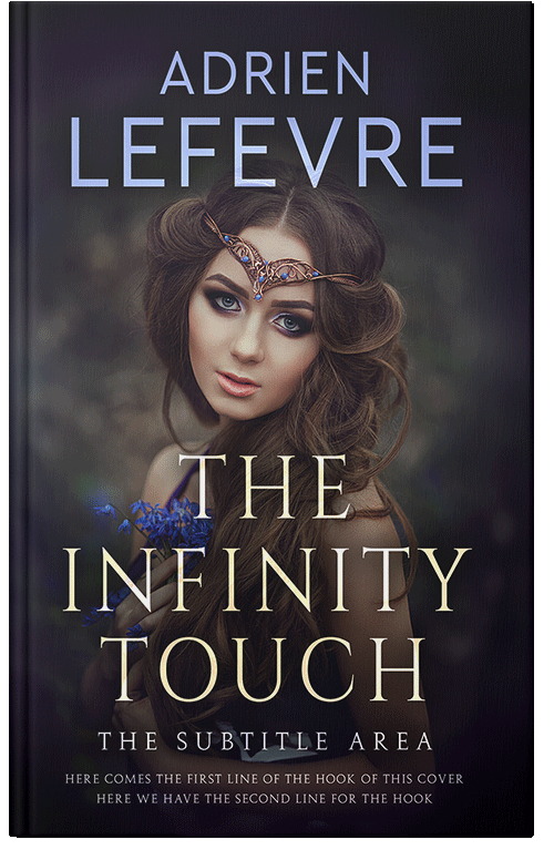Front view of Premade Fantasy Book Cover - Thunder