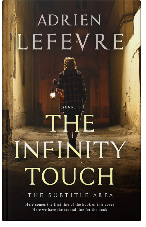 Front view of Premade Mystery & Thriller & Suspense Book Cover - Cannon Black