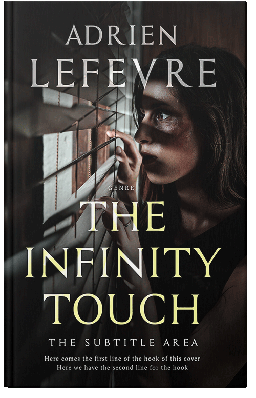 Front view of Premade Mystery & Thriller & Suspense Book Cover - Foggy Gray