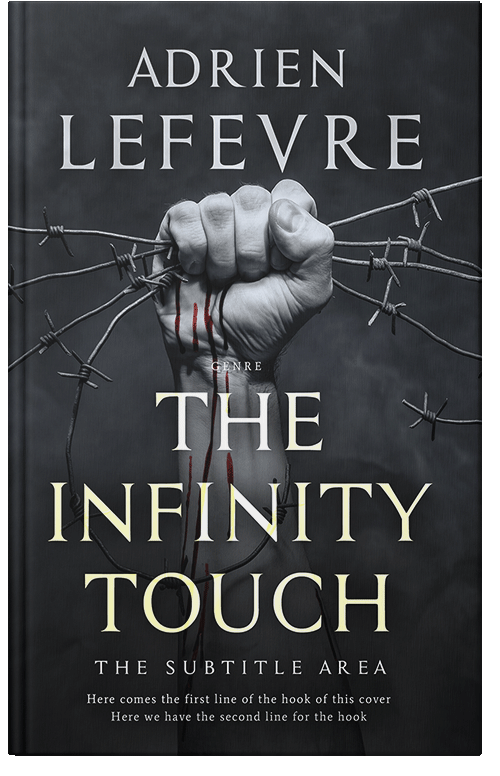 Front view of Premade Mystery & Thriller & Suspense Book Cover - Shark