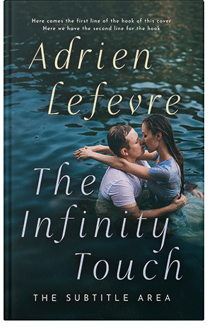 Pre Made Book Cover Black