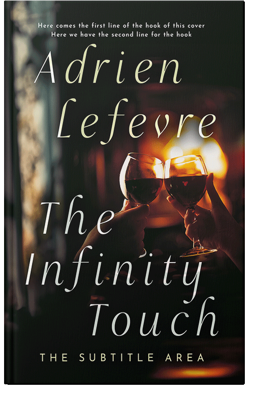 Front view of Premade Erotica Book Cover - Tan