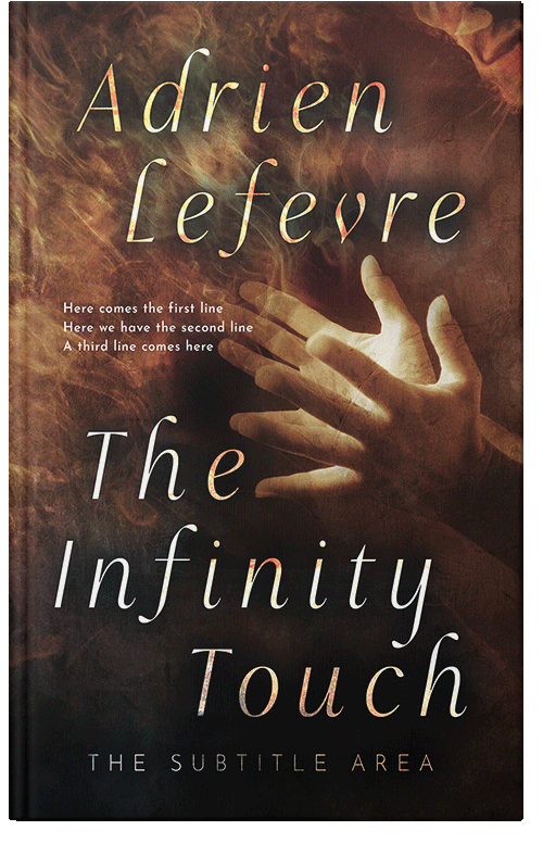 Front view of Premade Religion & Spirituality Book Cover - Eclipse